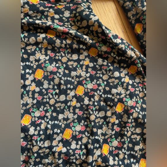 70s Vintage Diane Von Furstenberg Acrylic Patterned Dress - Picture 5 of 9